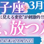 【獅子座】個人鑑定級！あなただから叶えられる世界！！体感してください🐬【仕事運/対人運/家庭運/恋愛運/全体運】3月運勢  タロット占い