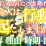 💘深い内容につき熱弁🦋 あの人は行動を起こしますか？起こすならどんな内容？理由 時期 深堀🦋