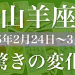 【やぎ座】週間リーディング（2025年2月24日〜3月2日）♑️前進と達成！変わって行くから素晴らしい！