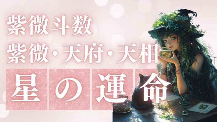 🔮 【紫微斗数】あなたの魂に刻まれた宿命とは？運命を導くスピリチュアルメッセージ✨～紫微星、天府星、天相星編