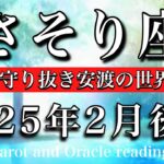 さそり座♏︎2025年2月後半 守るべきものは自分🔥自分を守り抜き安堵の世界へ導く🕊️Scorpio tarot reading