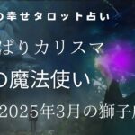 【3月の獅子座♌️】やっぱりカリスマ性発揮中❣️自分をもっと愛して満たされる❤️魔法使いになれる月だよー🌕