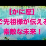 蟹座♋️ ご先祖様が伝えたい素敵な未来💓🎉🍀