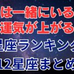 【12星座】実は一緒にいると運気が上がる星座ランキング｜12星座まとめ  #占い #占いランキング #星座 #星座占い #星座ランキング #2025年 #運勢 #運気