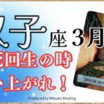 双子座3月は起死回生の時❗️上向きになる法則をズバリ❗️2025年3月運勢仕事恋愛人間関係♊️【脱力系タロット占い】