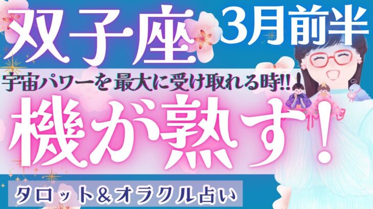 【双子座】神回確定！超幸運！！”豊かさ”を受け取るとき💐【仕事運/対人運/家庭運/恋愛運/全体運】3月運勢  タロット占い