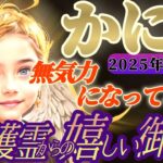 【蟹座♋️2月後半運勢】守護霊様からの嬉しい御告げ　これが来てたら、幸せな御金持ちになるルートに進んでいるよ　✡️キャラ別鑑定付き✡️【タロット占い】