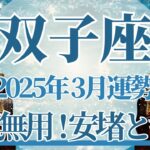 【ふたご座】3月運勢　もう大丈夫💛心配無用、安堵と幸せに包まれます🌈幸運の鍵は、懐かしい思い出を大切に【双子座 ３月】タロットリーディング