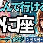 【蟹座】♋️2025年2月3日の週♋️決して争わない。心の痛みを癒して楽しんで行ける時。かに座。タロット占い