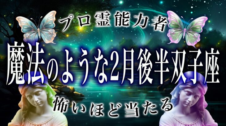 【2月後半🔮双子座】運勢がヤバいから絶対見て。今から楽しみすぎる…