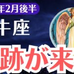 【牡牛座】2025年2月後半、おうし座、奇跡の前兆到来！99％が見逃す運命の分岐点とは？