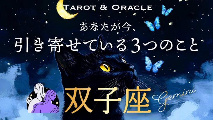 【双子座♊️見た時がタイミング】あなたが今、引き寄せている３つのこと