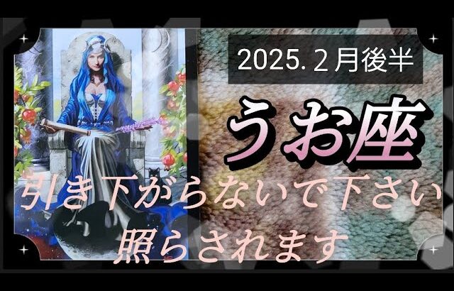 【2月後半🍀】魚座さんの運勢🌈引き下がらないで下さい。照らされます✨✨✨