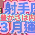 射手座３月運勢🪽女帝が２枚・カップ９が２枚😳❣️豊かさに満ちていく🕊️💖大きなお金が入ってくる人も⁉️