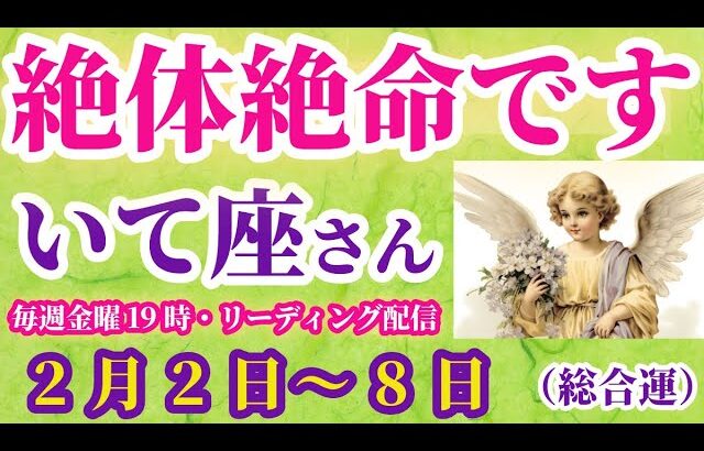 【射手座】2025年2月2日から8日までのいて座の総合運。#射手座 #いて座