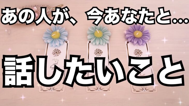 あの人の素直な気持ち聞く🤍今あなたと話したいこと。怖いくらい当たる❤️恋愛タロット占い ルノルマン オラクルカード細密リーディング