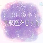 星座占い✨2月後半運勢【みずがめ座さん】タロット前向きリーディング‼︎すごい‼︎あなたの可能性が目覚めたがっています！