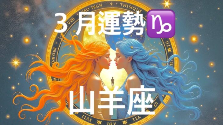 【山羊座】3月の運勢❤️大好転！おめでとうございます👼救済入ります👼ベストなタイミングがやってくる🌈 夢が叶う…!!ハッピーエンドマンスリー　2025年　タロット占い