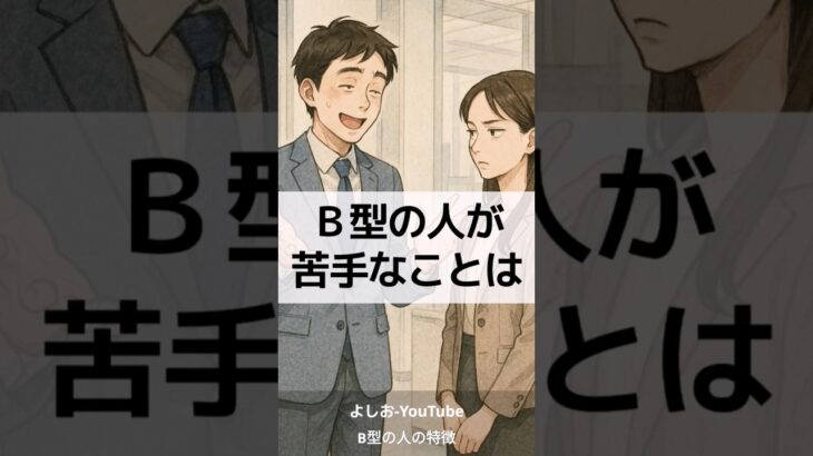 Ｂ型の人の特徴「どんな性格？Ｂ型あるあるは？」2025年3月