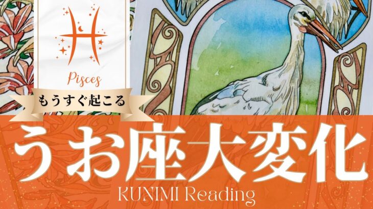 魚座♓結婚や転勤などで心境や環境が大変化🕊️もうすぐ起こる嬉しい大変化🕊️どんな大変化？🕊️いつ頃？🌝月星座うお座さんも🌟タロットルノルマンオラクルカード