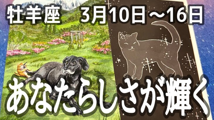 【推し活運も】牡羊座さん♈️2025年3月10日〜16日の運勢