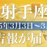 【いて座】1週間の運勢（2025年3月3日〜3月9日）♐️受け取るものが多いかも、チャンスと予想外の幸運