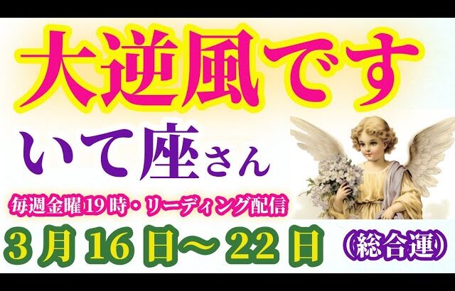 【射手座】2025年3月16日から22日までのいて座の総合運。#射手座 #いて座