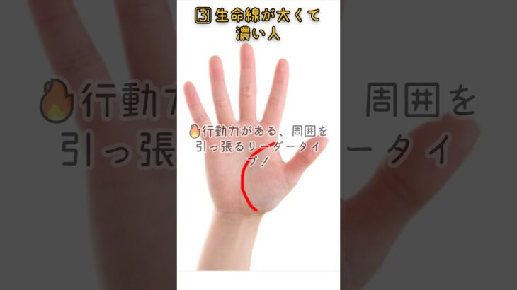 あなたはどのタイプ⁉手相で分かる性格🖐️ #手相 #占い #はぴシグ #開運