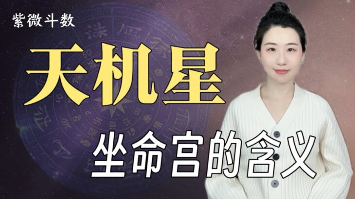 紫微星曜｜天機星坐命的“不安分基因”｜講給小白聽的紫微斗數