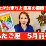 ふたご座♊️5月前半🔮大きな実りと最高の環境！🌈今は焦らず自分のペースで進んでOK！！
