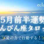 星座占い✨5月前半運勢【てんびん座さん】タロット前向きリーディング！好き！やりたい！を形にしていく💪