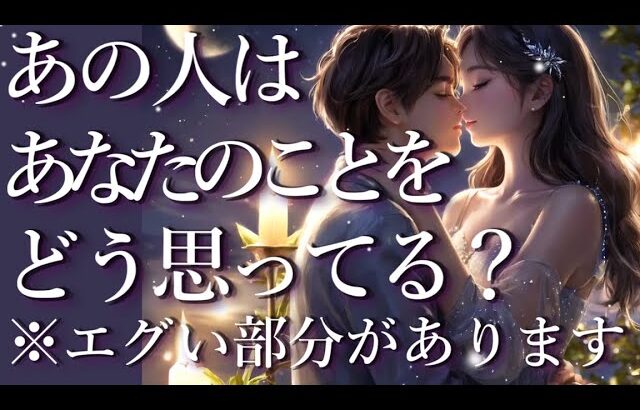 ⚠️エグい部分あり😱あの人はあなたのことをどう思ってる？占い💖恋愛・片思い・復縁・複雑恋愛・好きな人・疎遠・タロット・オラクルカード