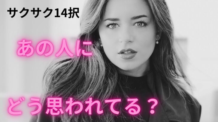 （恋愛深掘りタロット14択！)あの人にどう思われてる？★サクサクリーディング14択★