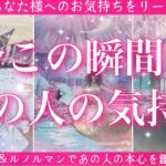 【最新✨恋愛💖】今この瞬間のあの人のあなた様へのお気持ち🔮🦋ルノルマンカードで的確鑑定✨