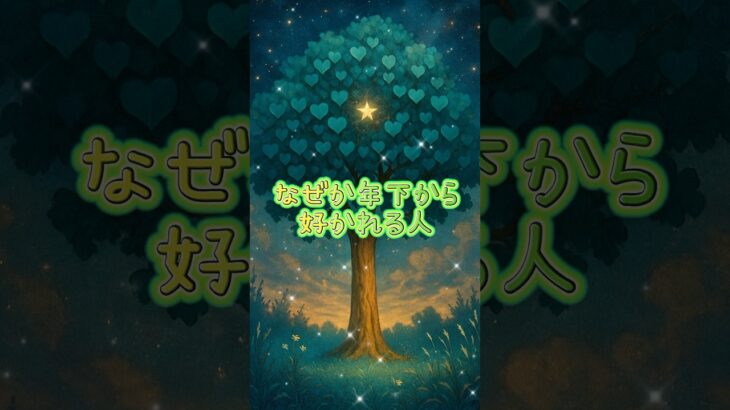 『なぜか年下から好かれる人』 #shorts #運勢 #誕生日占い #運勢占い #誕生日ランキング #運勢ランキング