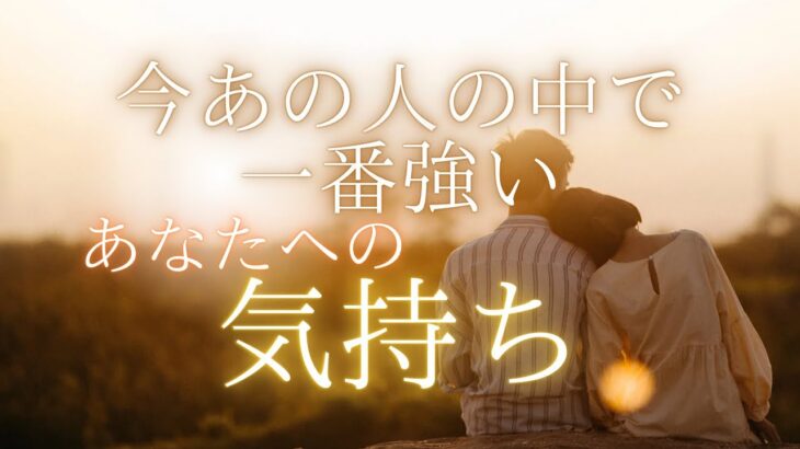 今あの人の中で一番強い、あなたへの気持ち 【 恋愛・タロット・オラクル・占い 】