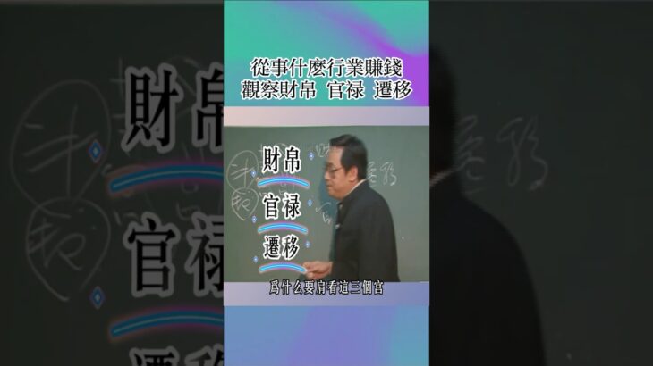 倪海厦：紫微鬥數裏看人的運勢好壞主要在看 命宮 財帛宮 遷移宮 官祿宮 ！#倪海厦 #面相#算命#周易#手相  #风水 #命运 #国学智慧#紫微斗数