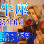 【牡牛座】2025年6月の運勢　やっと抜ける！めちゃくちゃ重要な人生の分岐点！