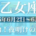 【おとめ座】1週間の運勢（2025年6月2日〜6月8日）♍️やっと見つけた！ここから夜が明けていく、本物の満足に出会うとき