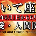 【恋愛・人間関係タロット】いて座♐︎2025年5月1日から31日まで💫構えなくて良し🧚‍♂️ゆっくり歩み寄れる🌱