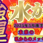 【水瓶座♒5月後半】愛言葉は「○○○○○」私の『強運』は新しい次元の入り口をくぐること！！✡️キャラ別鑑定付き✡️
