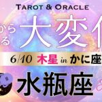 【水瓶座♒️6月💫木星移動で起こる大変化】㊗️あなた史上最高のピークを味わう✨受け取るフェーズです！