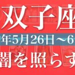 【ふたご座】1週間の運勢（2025年5月26日〜6月1日）♊️隠れていた光を見つける、選択と行動、どんどん動く