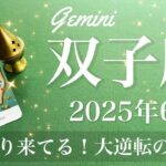 【ふたご座】2025年6月♊️ 電気ショック級の復活！今年は全然違う！ド派手なスポットライトが当たりそう、和気藹々、喜び合う嬉しさ