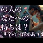 ⚠️ピリ辛あり⚠️あの人のあなたへの気持ちは？占い💖恋愛・片思い・復縁・複雑恋愛・好きな人・疎遠・タロット・オラクルカード