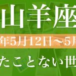 【やぎ座】1週間の運勢（2025年5月12日〜5月18日）♑️すごい場所に入った！はっきりと見えてくる、隠れていた可能性が目を覚ます