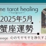 【5月蟹座運勢】ここからガラッと変わっていく‼️感謝を胸に突き進みましょう🥰