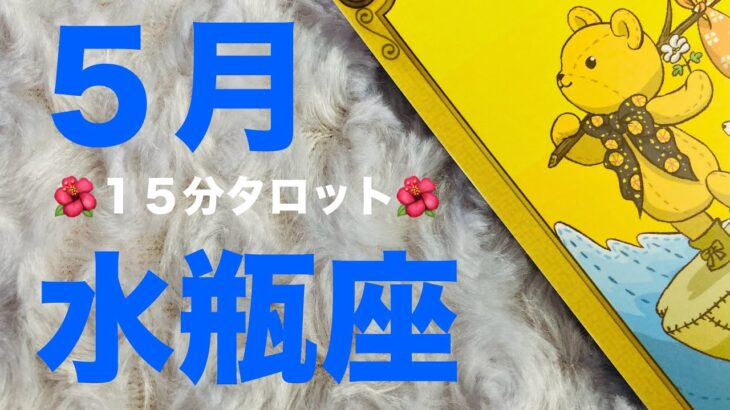 【水瓶座15分タロット占い】5月運勢・みずがめ座さん！大変化の時！新たなステージへ！【タロット・オラクル・コーヒーカードリーディング】