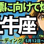【牡牛座】♉️2025年5月12日の週♉️目標に向けて爆進‼️実っていく成果を今、感じて😊おうし座。タロットリーディング🍀