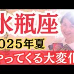 【水瓶座】面白いくらいに現実化していく！！この夏出逢うキーパーソンはこんな人！！